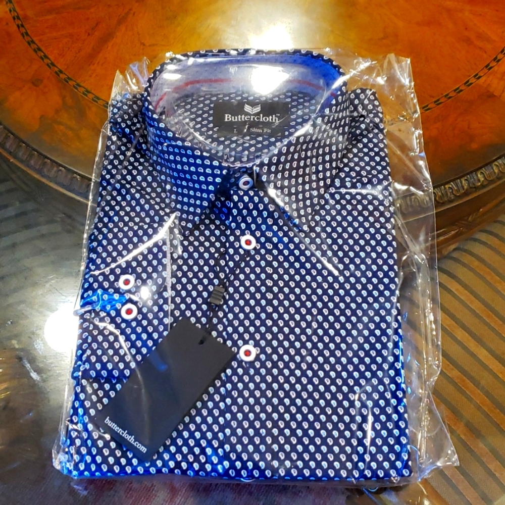 NWT BUTTERCLOTH MENS LARGE